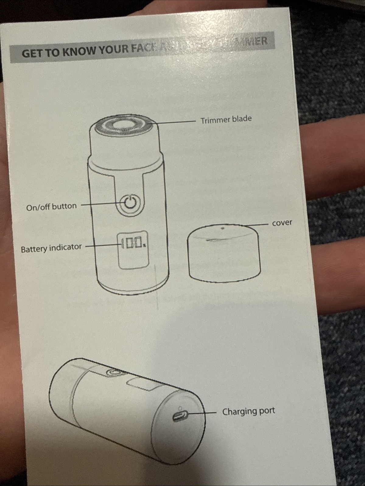 Truritual Face And Body Trimmer