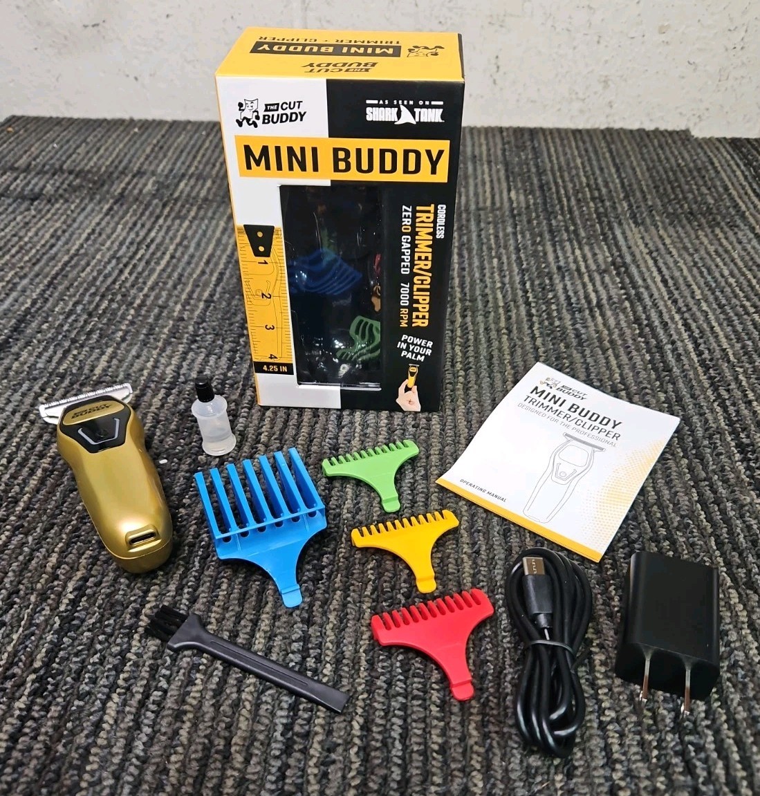 The Cut Buddy 2010 Mini Buddy Cordless Rechargeable Trimmer/Clipper