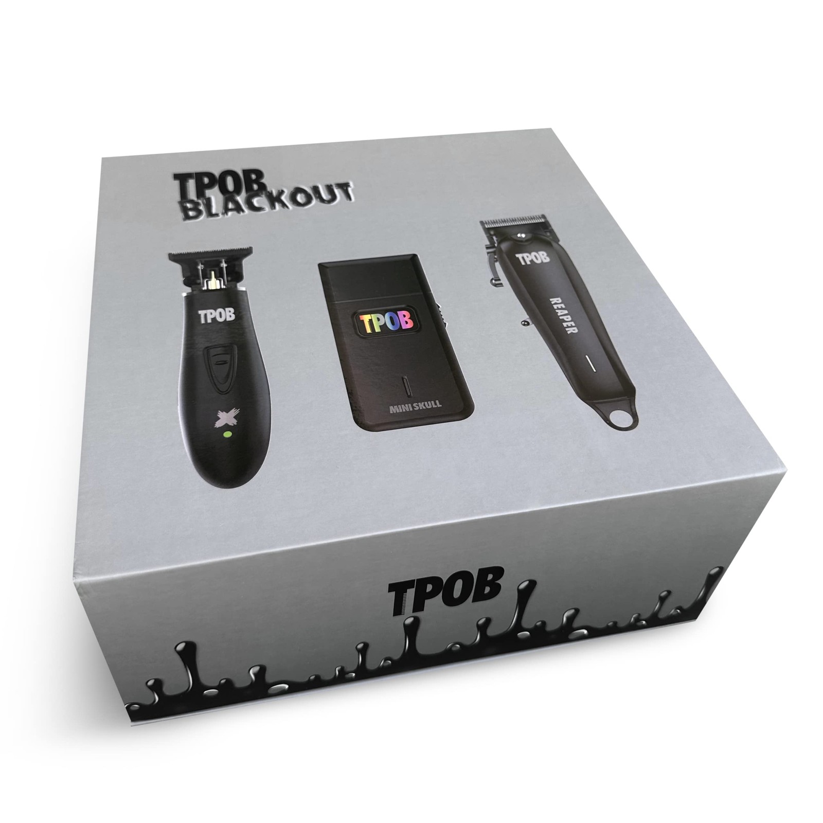 TPOB Slime 2 Barber Hair Clippers Trimmer Shaver Set Men Matte Case And X Fade