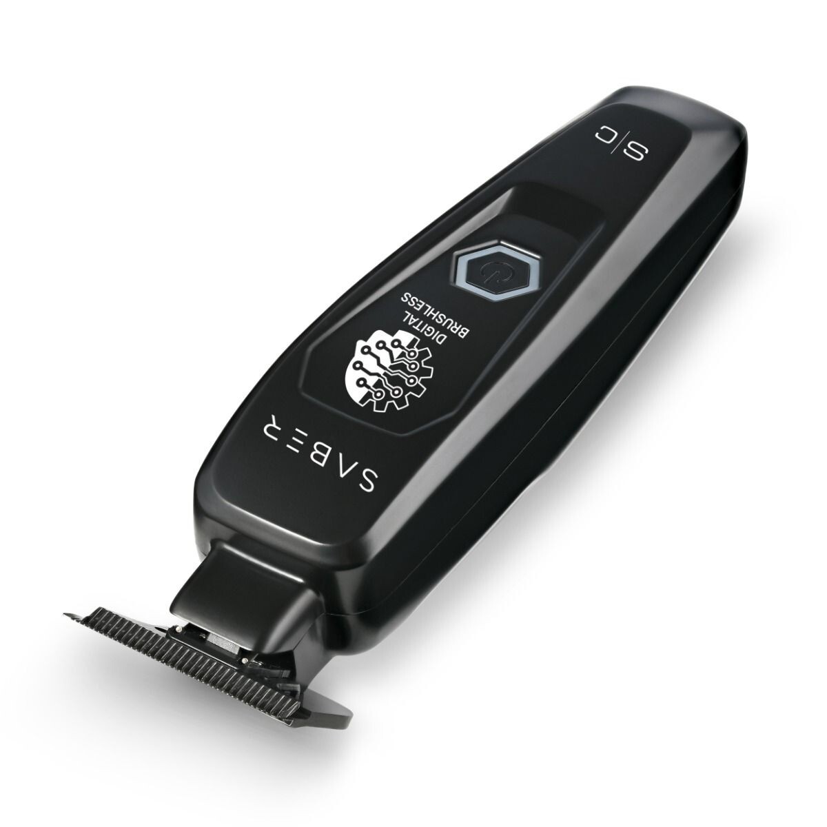 StyleCraft Saber Cordless Hair Trimmer W/Digital Brushless Motor Black | SC403B