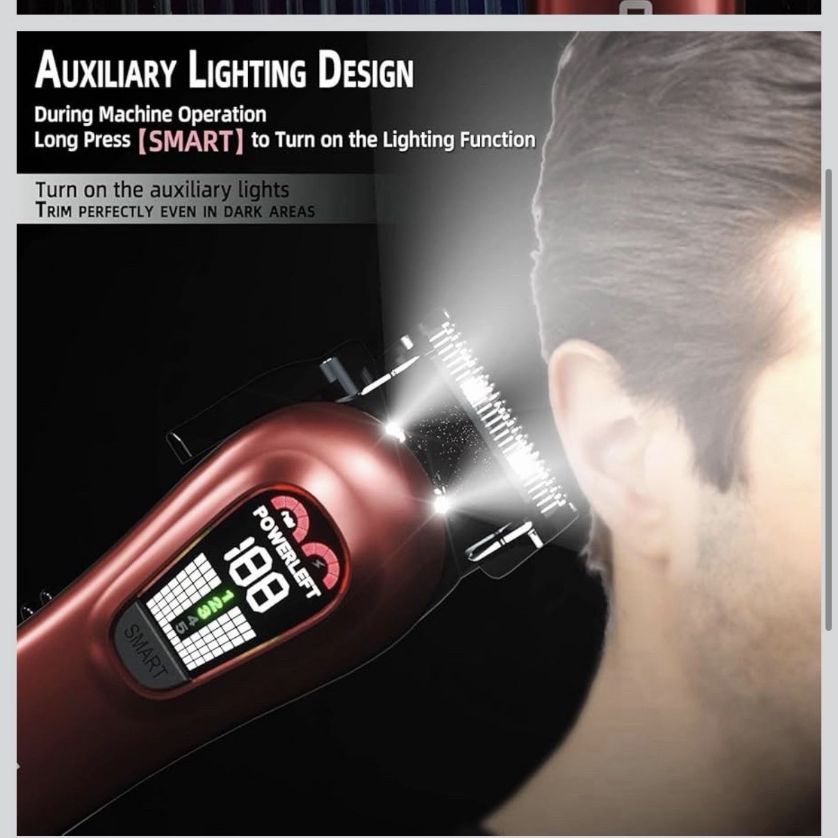 TCMKY Hair Clippers for Men Professional Clippers | Cordless&Corded Barber