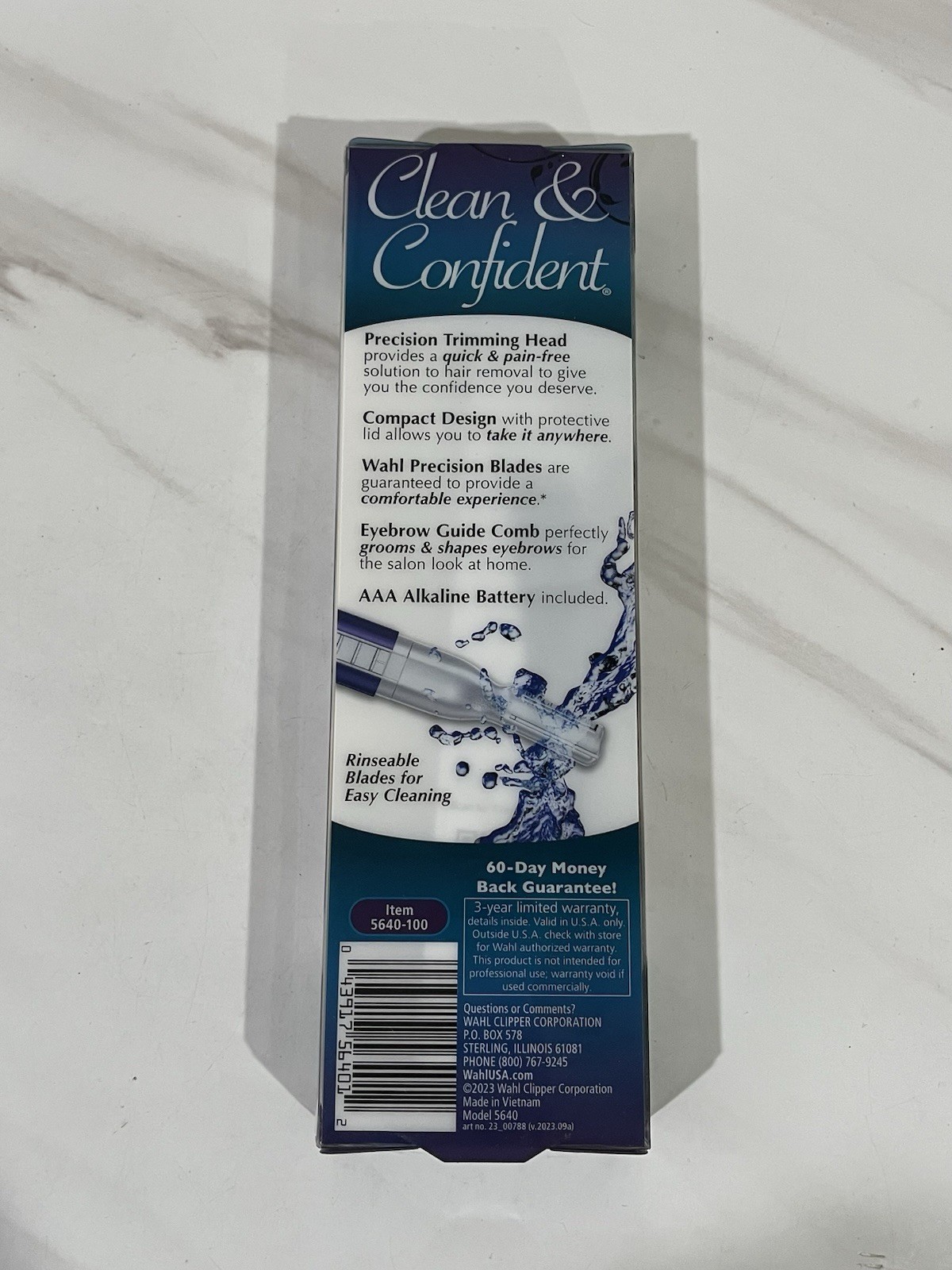 Wahl Clean & Confident Detail Purple Trimmer 05640-100