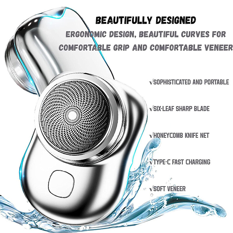 Electric Hair Remover Shavers Bald Head Razor Smooth Skull Cord Cordless Wet Dry