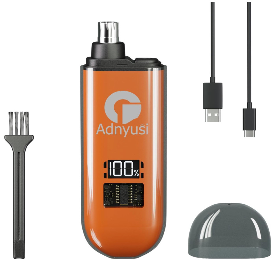 Nose Hair Trimmer, USB Charging Digital Display
