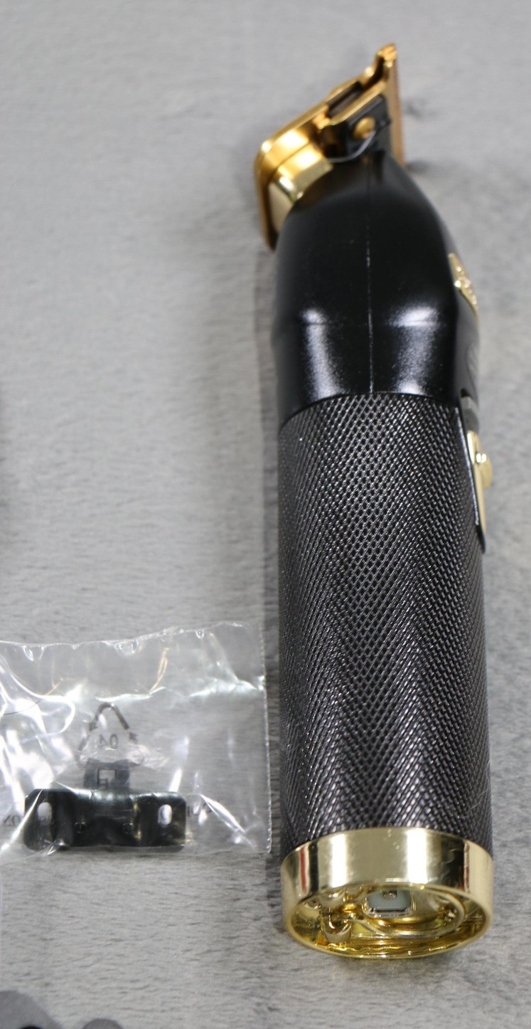 BaByliss PRO BlackFX FX787BN Cordless Trimmer Exposed T-Blade Gold Blades Kit