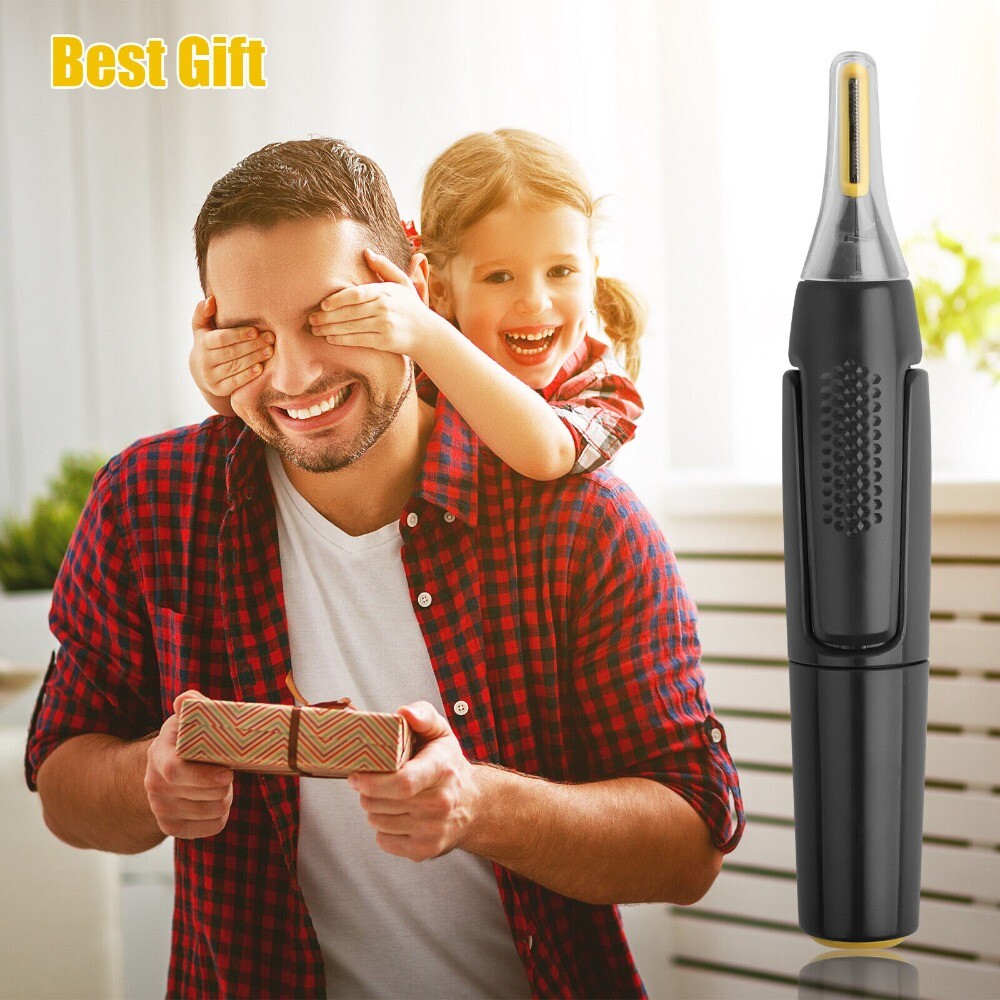 Electric Ear Beard Nose Hair Trimmer Eyebrow Mustache Remover Shaver Clipper New
