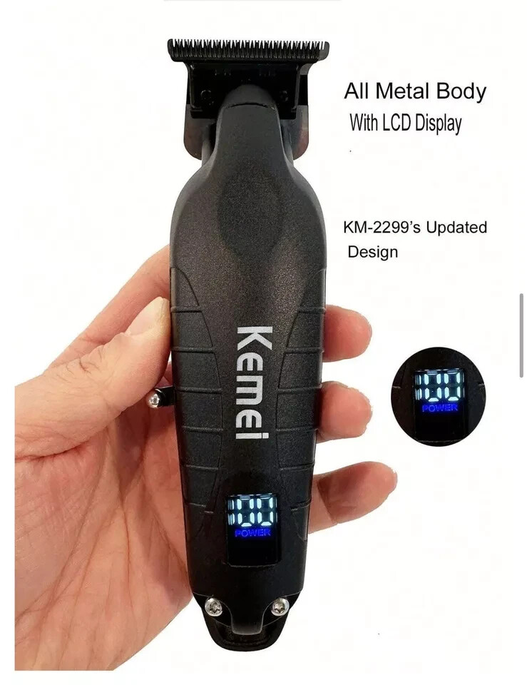 KEMEI 2293 Professional Hair/Beard Trimmer for Men Zero Gapped Hair Clippers for