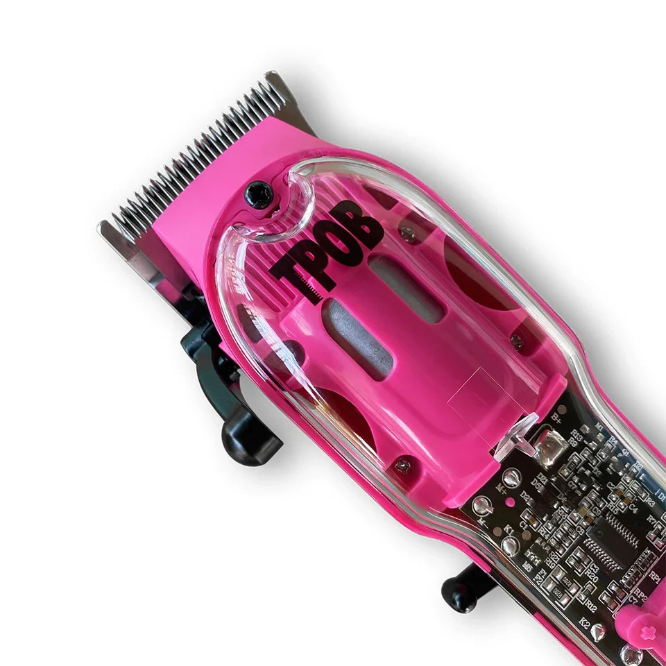 TPOB Slime 2 Pink Candy Edition Barber Hair Clippers 440C Titanium Taper £69.99