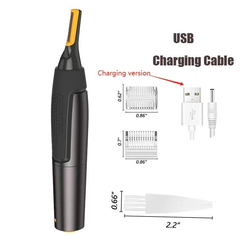 Waterproof Electric Nose & Ear Hair Trimmer for Men – USA