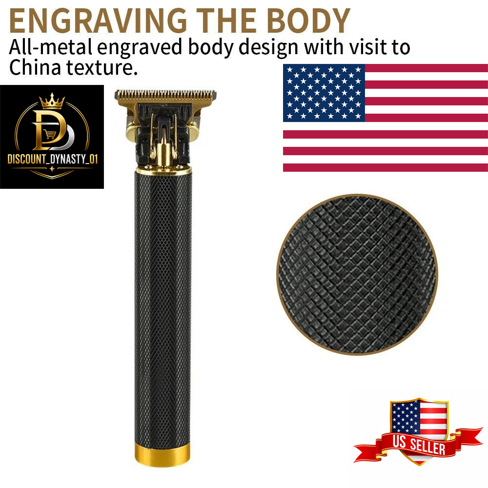 Professional Hair Clippers Trimmer Cutting Beard Cordless Barber Shaving Machine