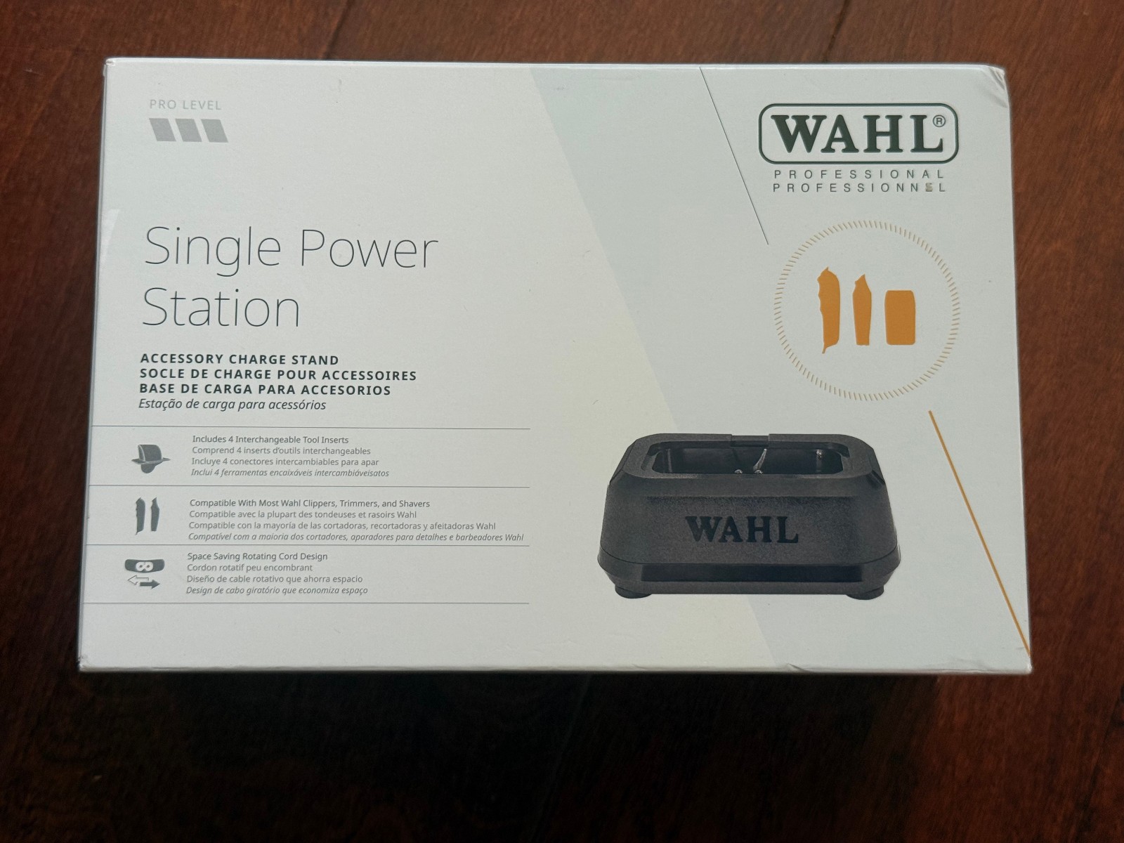 Wahl Single Power Station Accessory Charge Stand Open Box