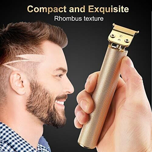 New Gold Professional Ornate Hair Clipper Portable Cordless Trimmer Edge
