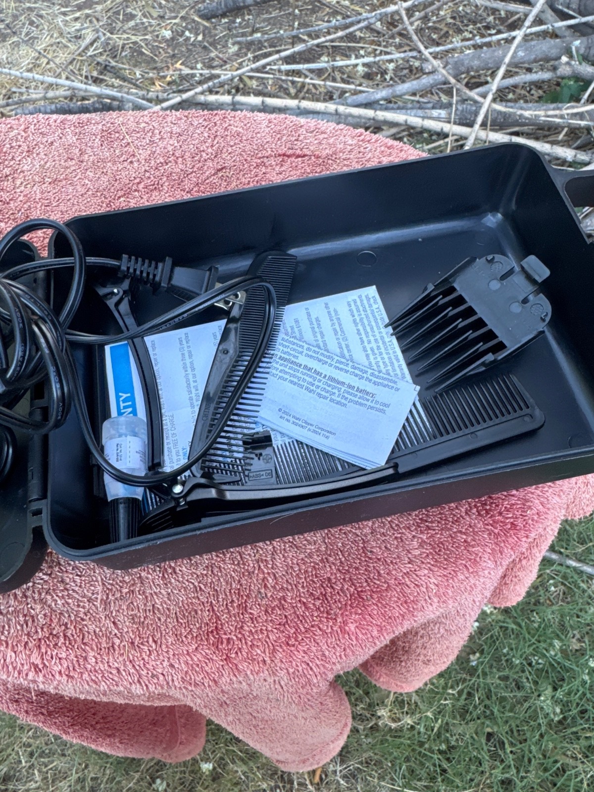 wahl clippers corded in case