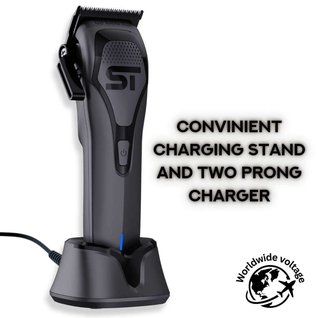 Supreme Trimmer DARKSTAR 72 DLC Taper Clipper w/ Magnetic Vector Motor | Black