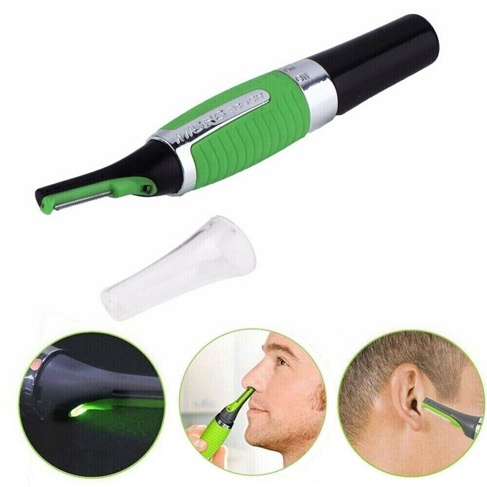 Men’s Nose Ear Face Neck Eyebrow Hair Mustache Beard Trimmer Shaver Clipper Hot