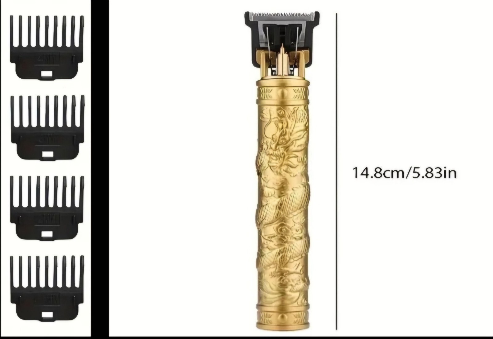 Vintage T9 Professional Hair Trimmer Hair Clipper Model AB001 Gold