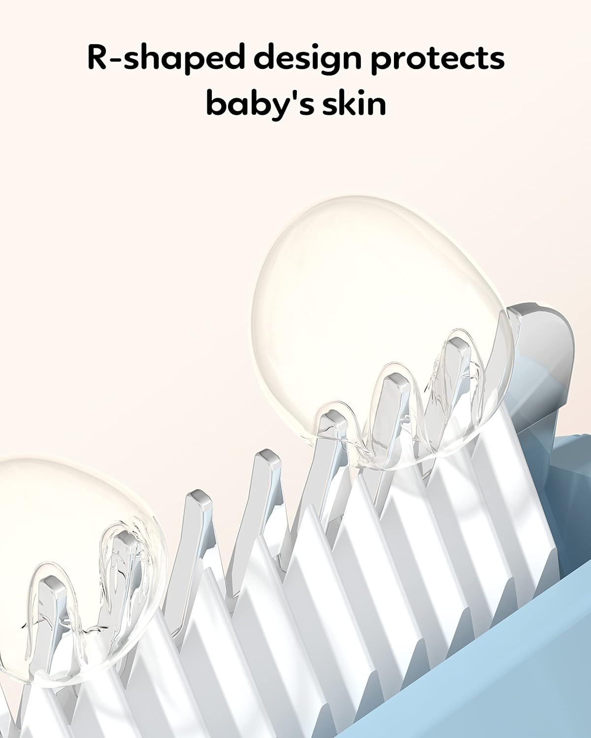 Baby Hair Clippers Quiet Hair Trimmer for Kids Toddler, Silent Hair Clippers for