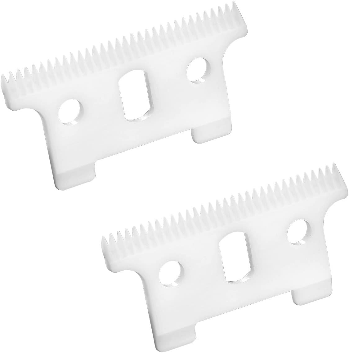 2Pcs Replacement Ceramic Blade for 04521 T Outliner Hair Trimmer Andis Gtx GTO T