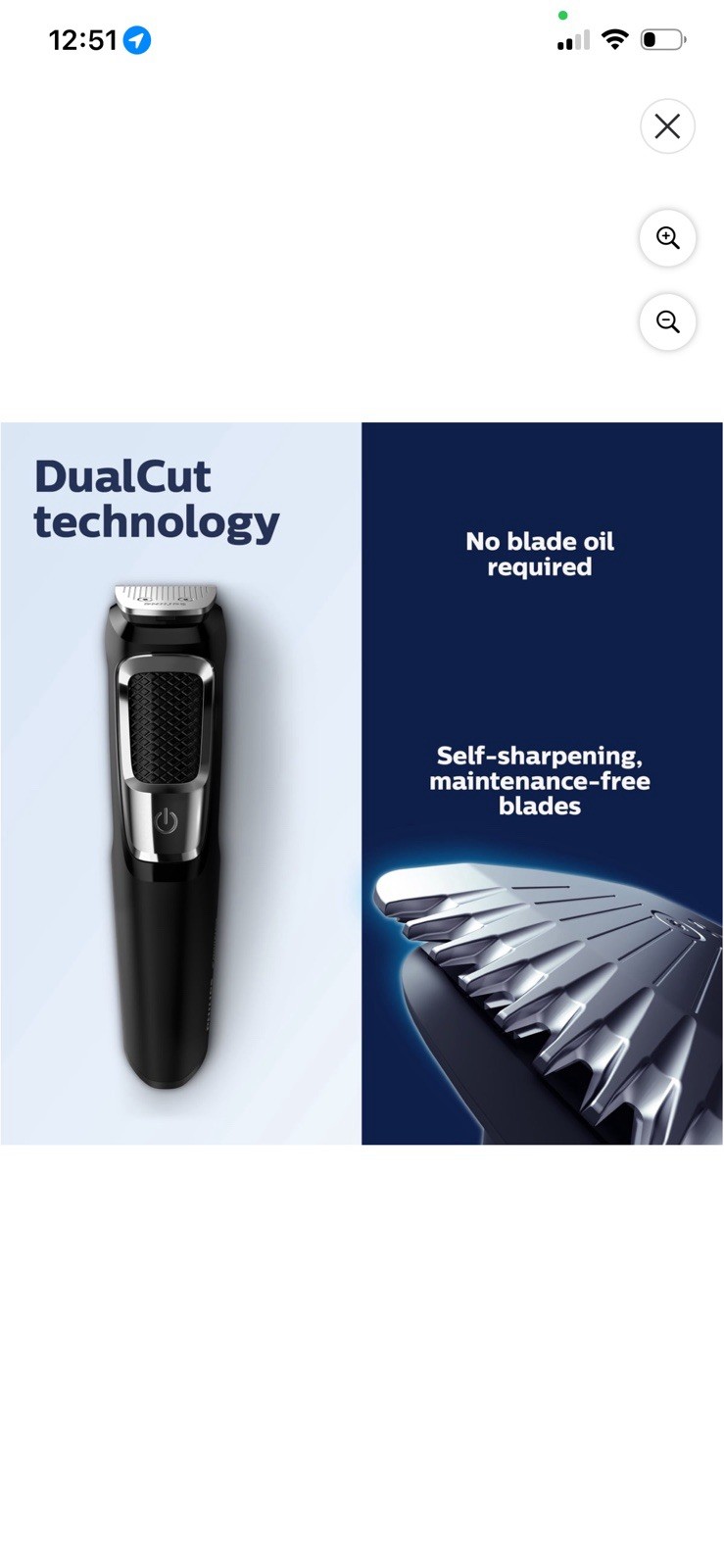 Philips Norelco Multigroom 3000 13-Piece All-in-One Trimmer Grooming Kit