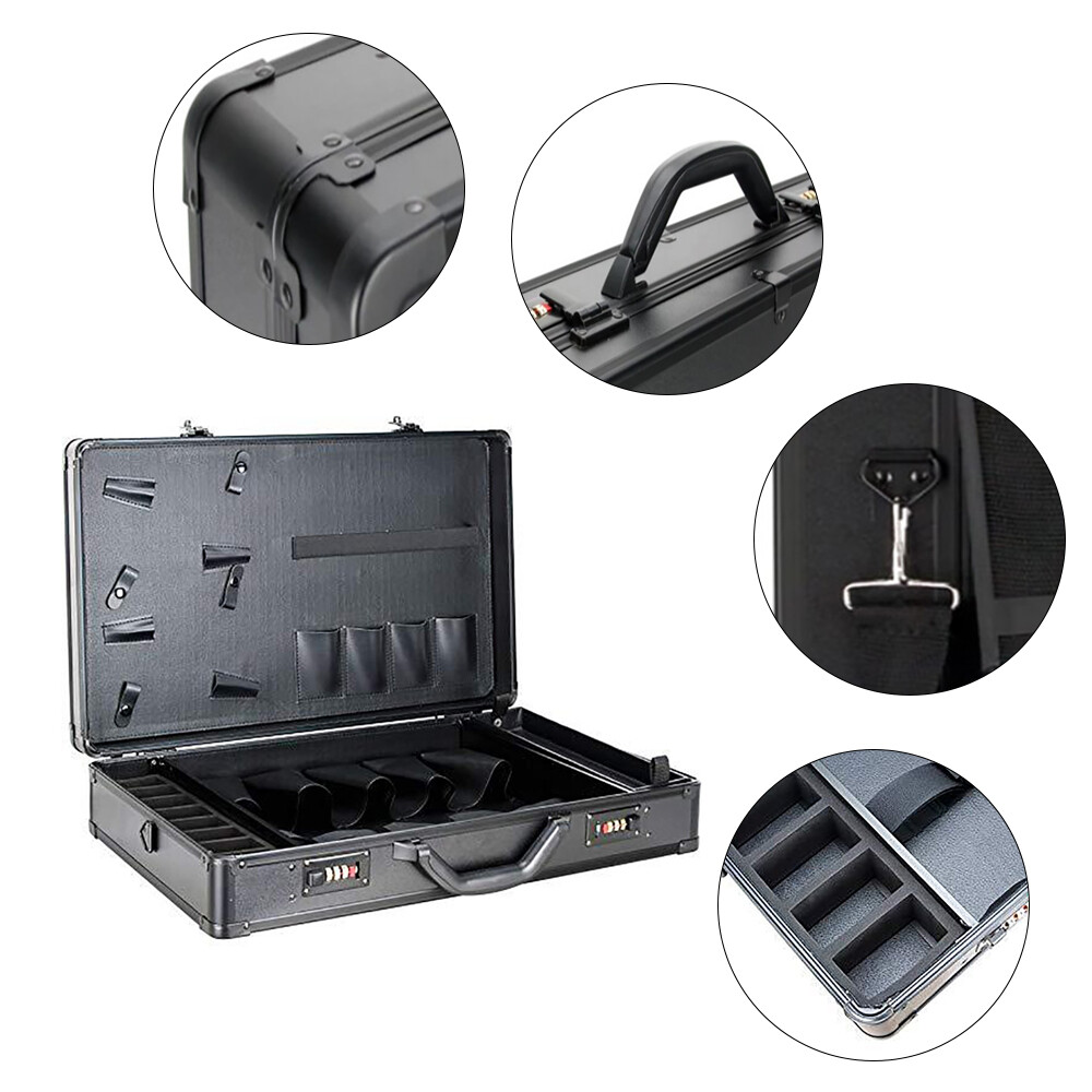 Barber Stylist Suitcase, Carrying Case, For Clippers Trimmers Scissors Tool Box
