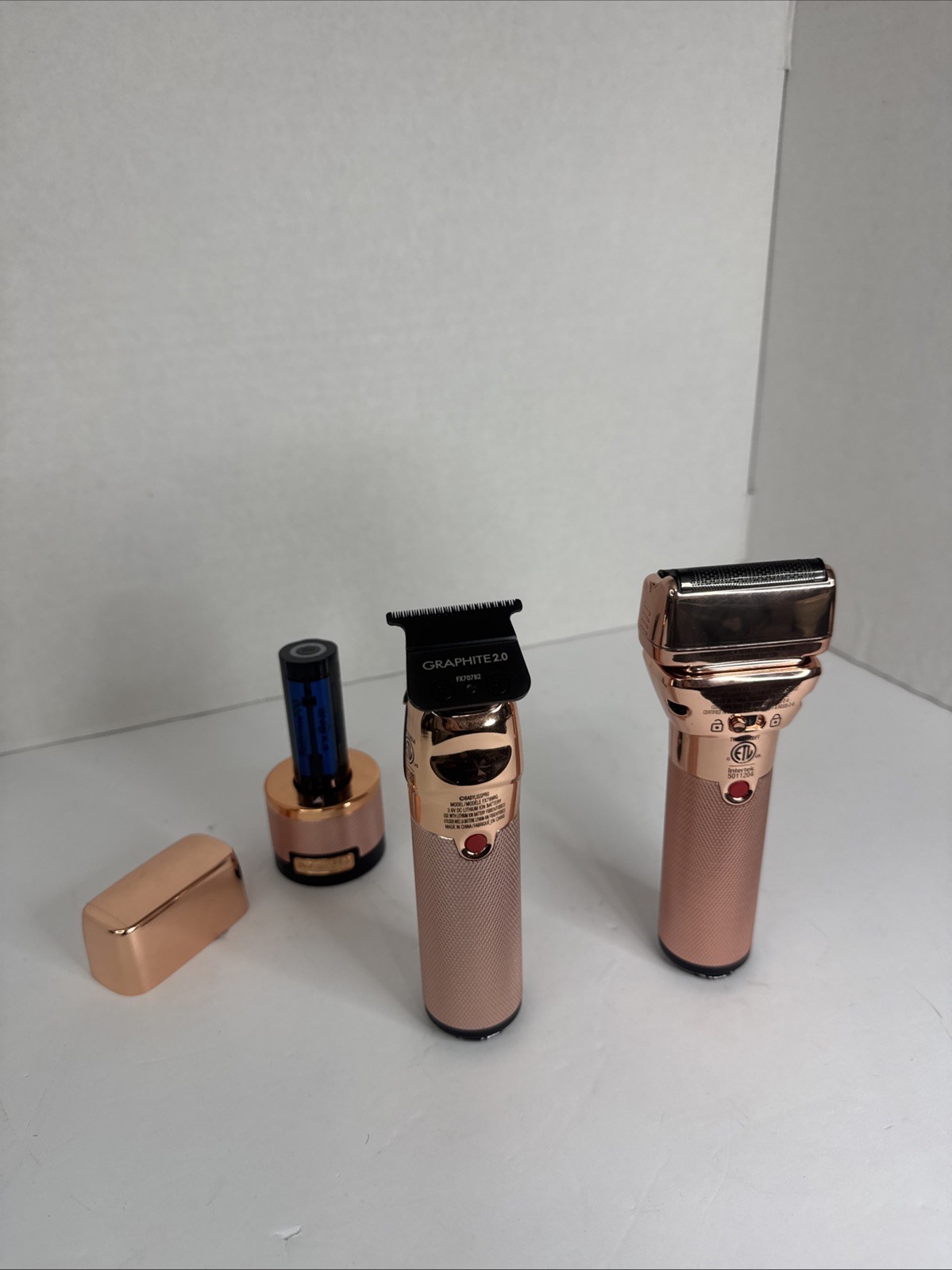 BaByliss PRO FX ONE ROSE GOLD FX Set Metal Black & Rose Limited – one battery