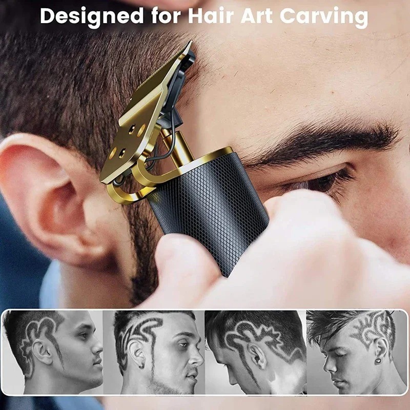 Professional Hair Clippers Trimmer Cutting Beard Cordless Barber Shaving Machine