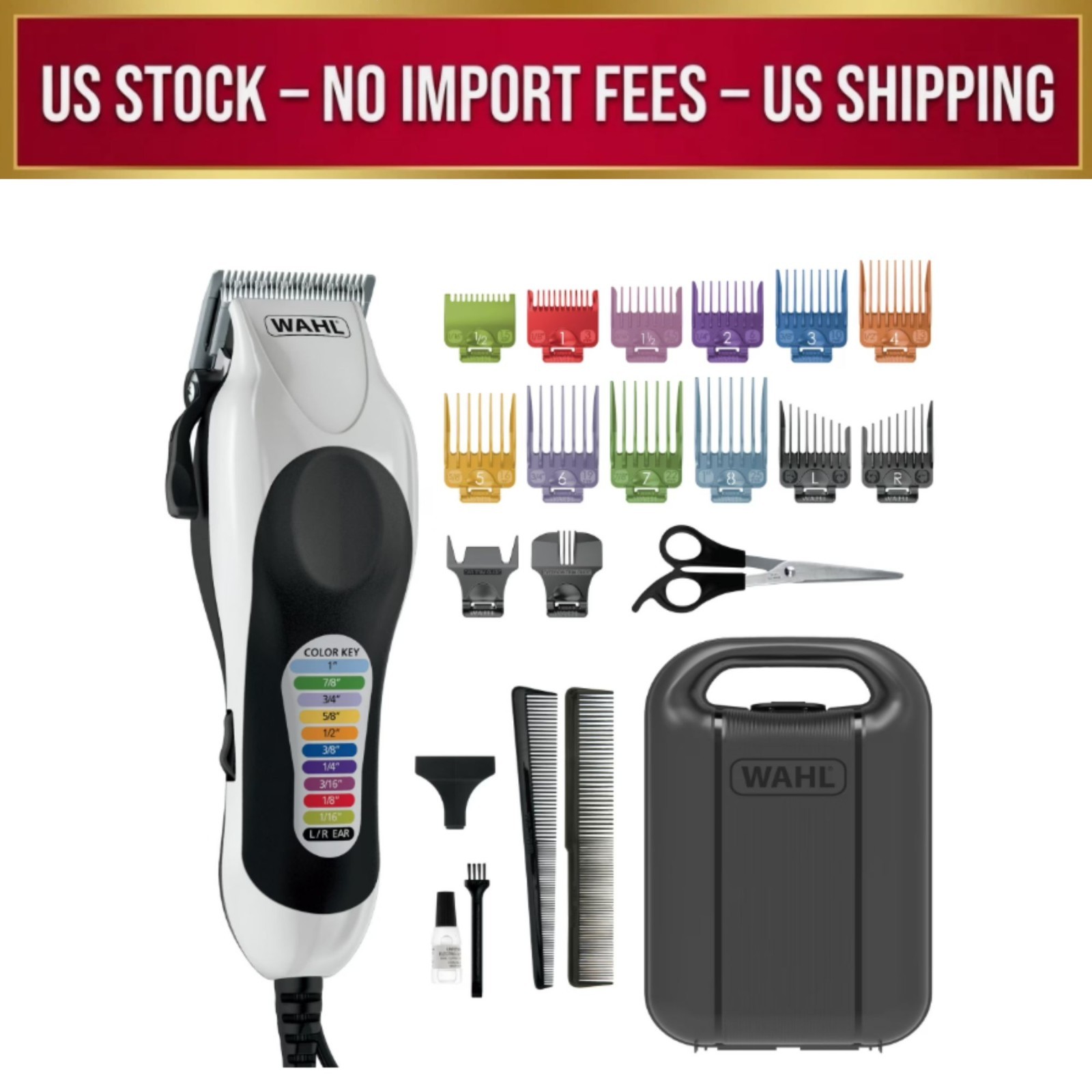 Wahl Color Pro Plus Haircut Kit, Power-Drive , Corded – 79752T