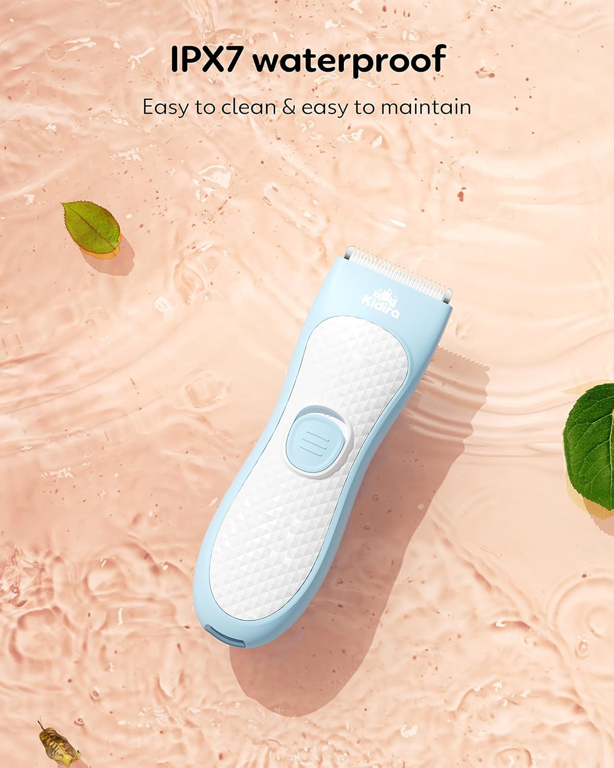 Baby Hair Clippers Quiet Hair Trimmer for Kids Toddler, Silent Hair Clippers for