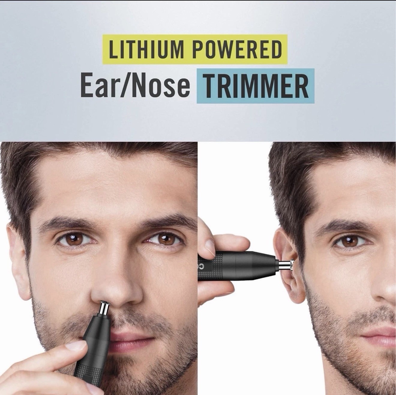 ConairMAN Lithium Powered Ear & Nose Trimmer Open Box Complete Battery Included