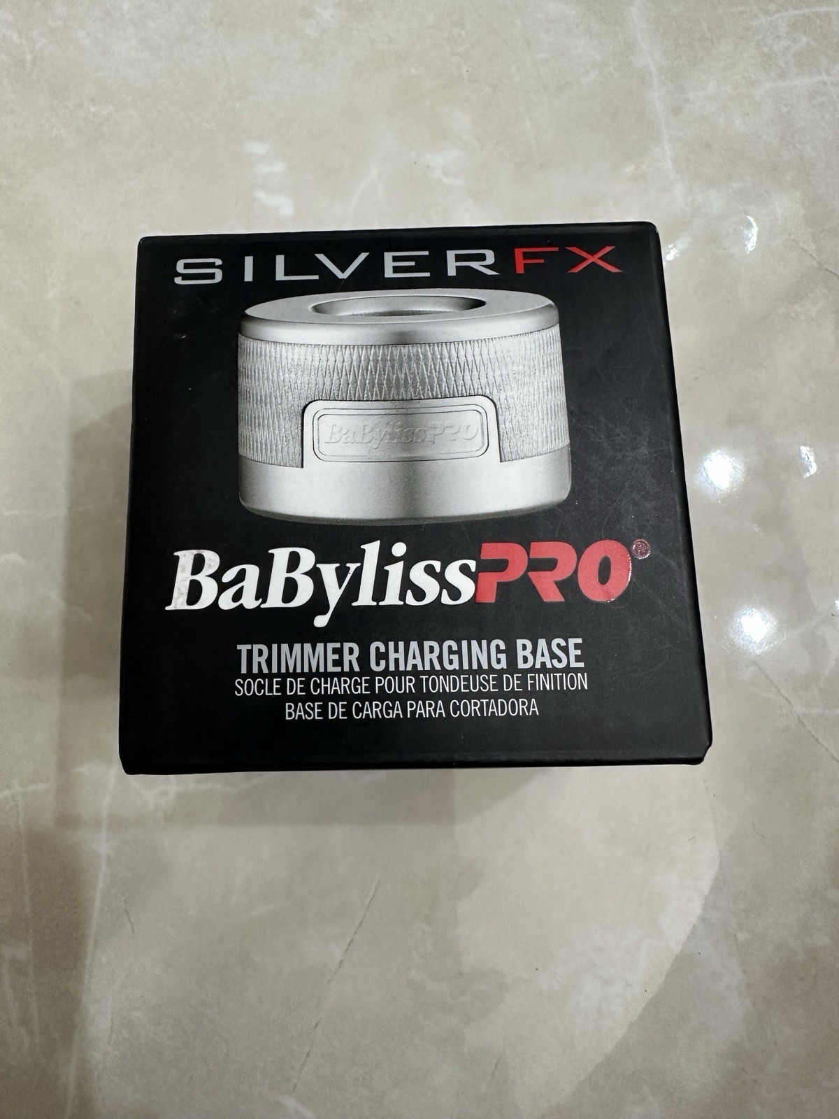 Babyliss Pro SILVERFX FX787S Silver Trimmer Charger Base FX787BASE-S