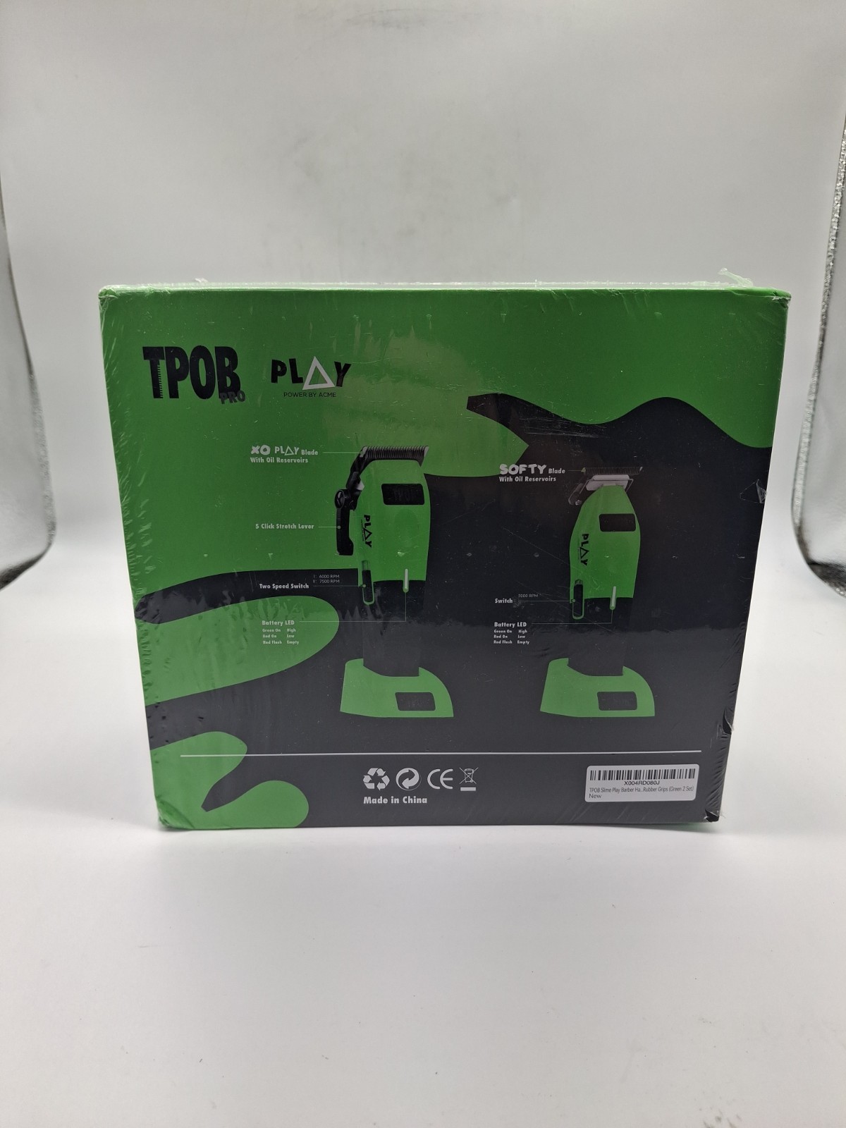 TPOB Play Clipper and Trimmer SLIME GREEN Bundle / BRAND NEW FACTORY SEALED/