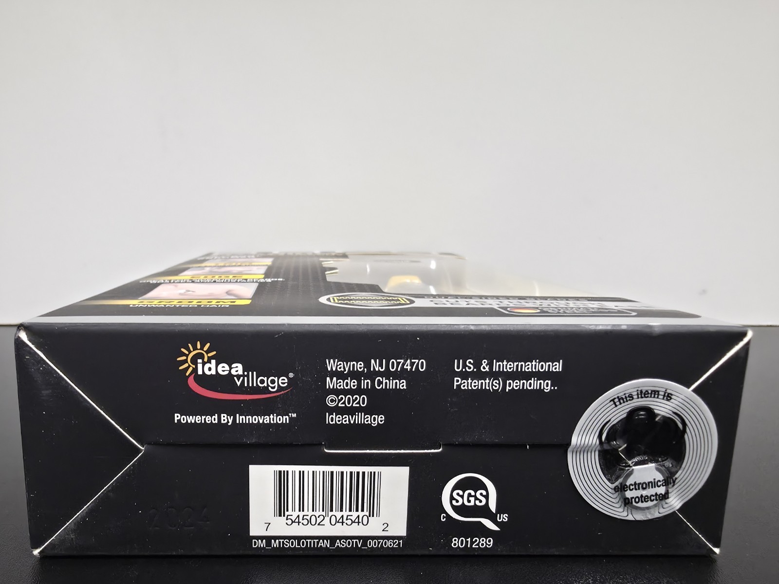 MicroTouch SOLO Titanium Rechargeable Full Body Groomer w/ 3 Heads NEW/SEALED