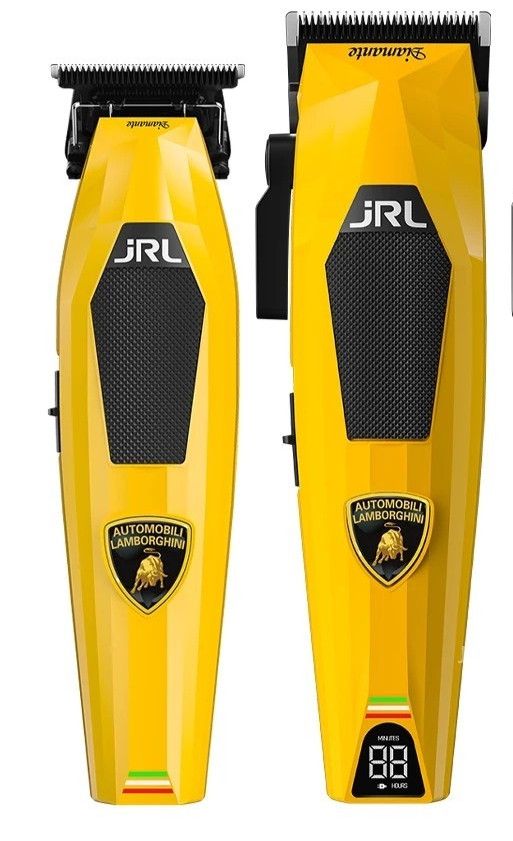 JRL x Lamborghini Diamante Cordless Clipper & Trimmer Set Limited Edition YELLOW
