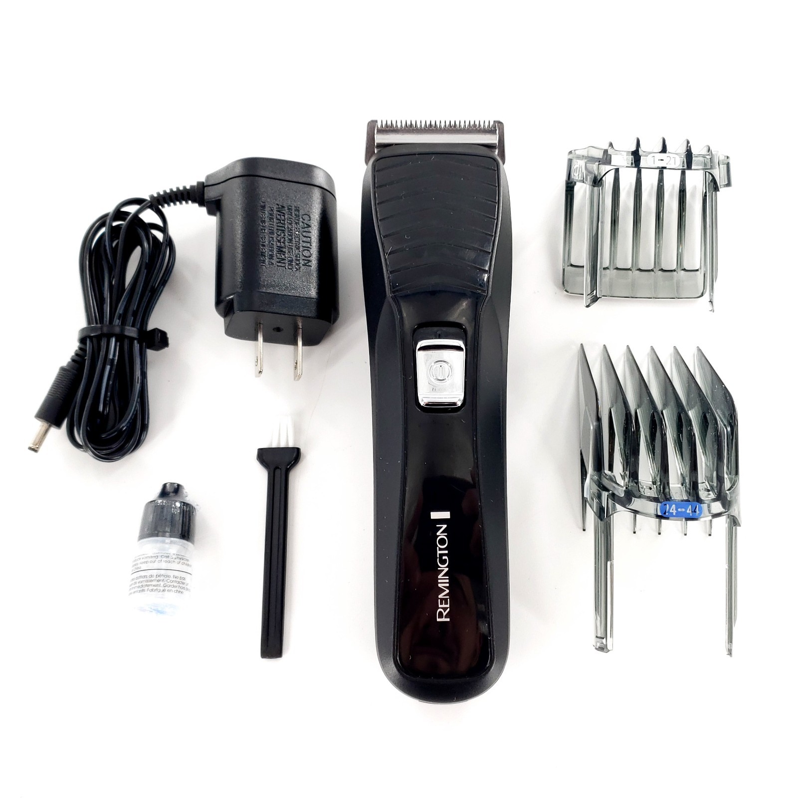 Remington Power Series HC7110 Cordless Hair Clipper w/ 2 Guide Combs & Charger