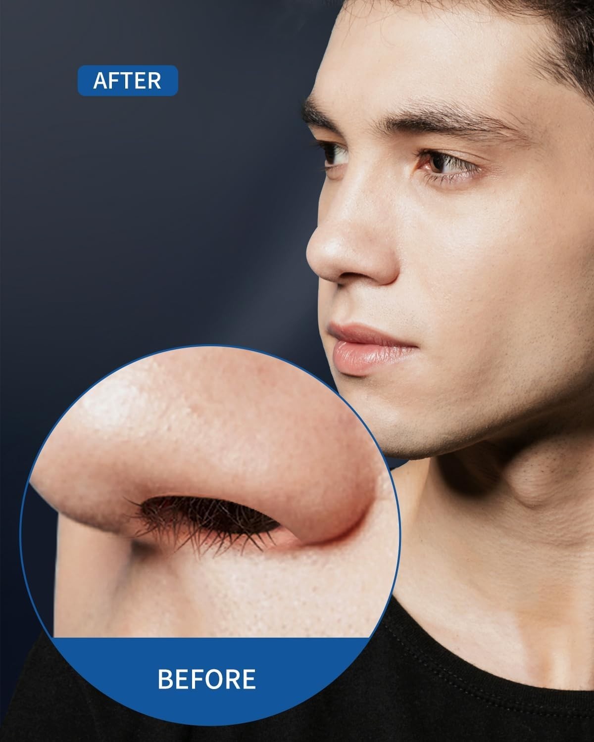 Nose Hair Trimmer for Men Professional Painless Ear & Facial Hair Trimmer