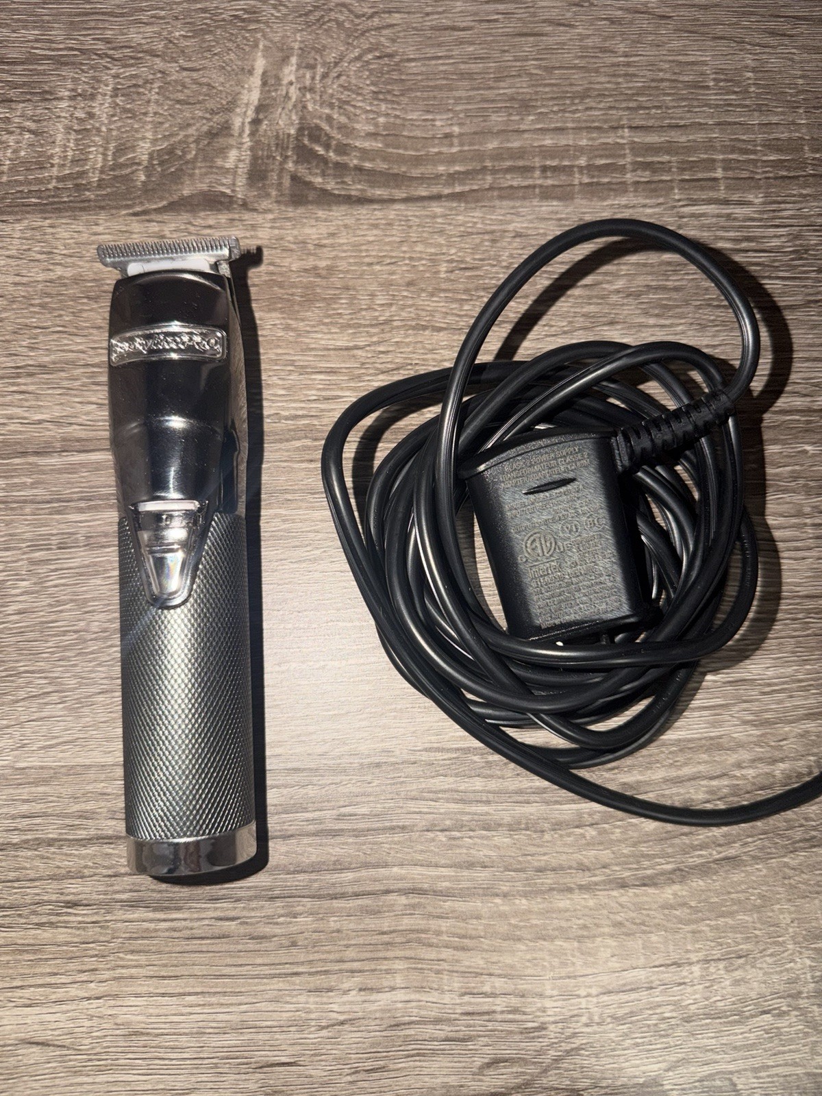 BaByliss PRO FX788S Cordless Precision Trimmer Silver Face Neck Head