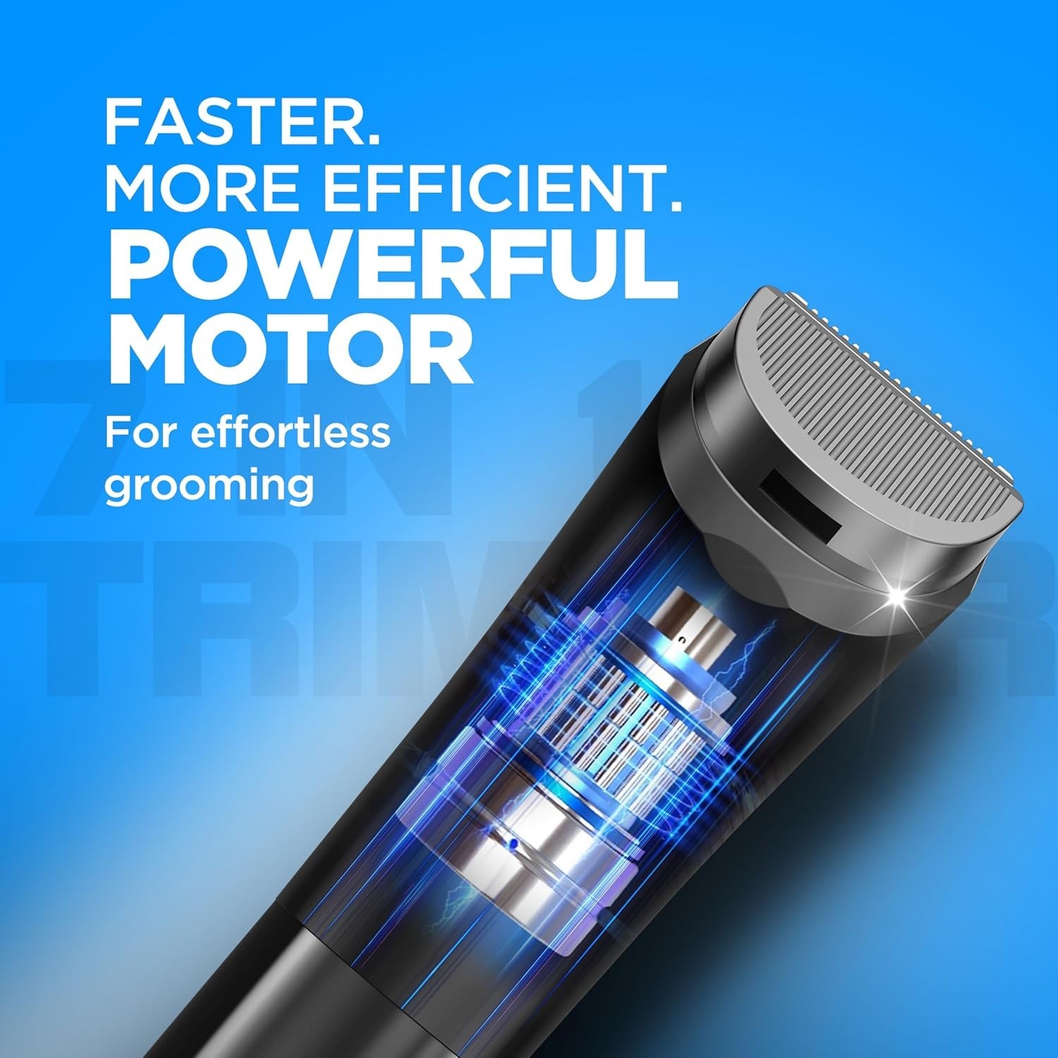 Havells 7-in-1 Trimmer, 2-in-1 Blade, Type-C Fast Charge, No Nicks & Cuts