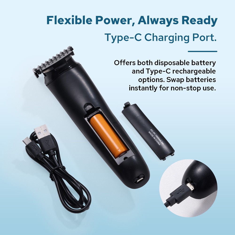 Mens Grooming Shaving Kit Gift,Trimmer for Men Professional & Waterproof Shaver