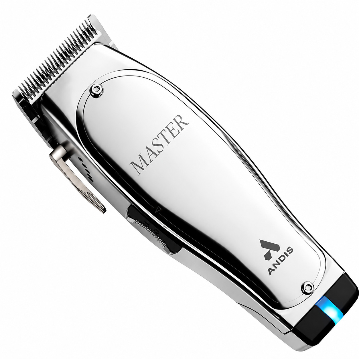Andis Master Cordless Silver Metal Clipper 12660