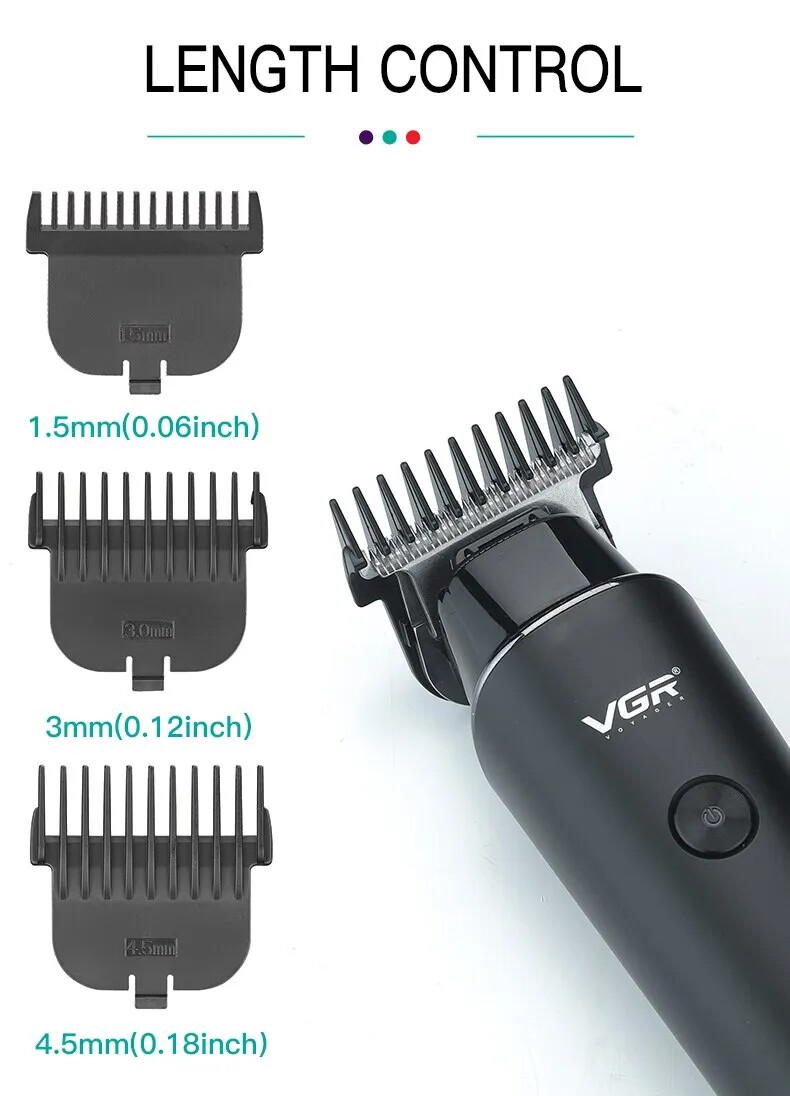Hair Trimmer Electric Beard Shaver Clipper Machine Cordless Professional 20% OFF