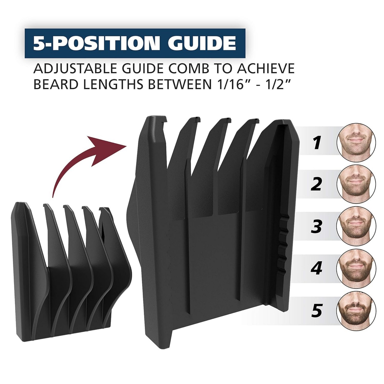 Wahl Cordless Beard Trimmer with Ear Nose and Brow Trimmer – Multi Purpose