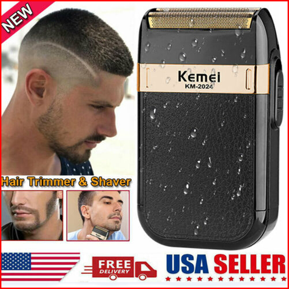Men’s Electric Shaver Trimmer Razor Rechargeable Hair Beard Shaving Machine USB
