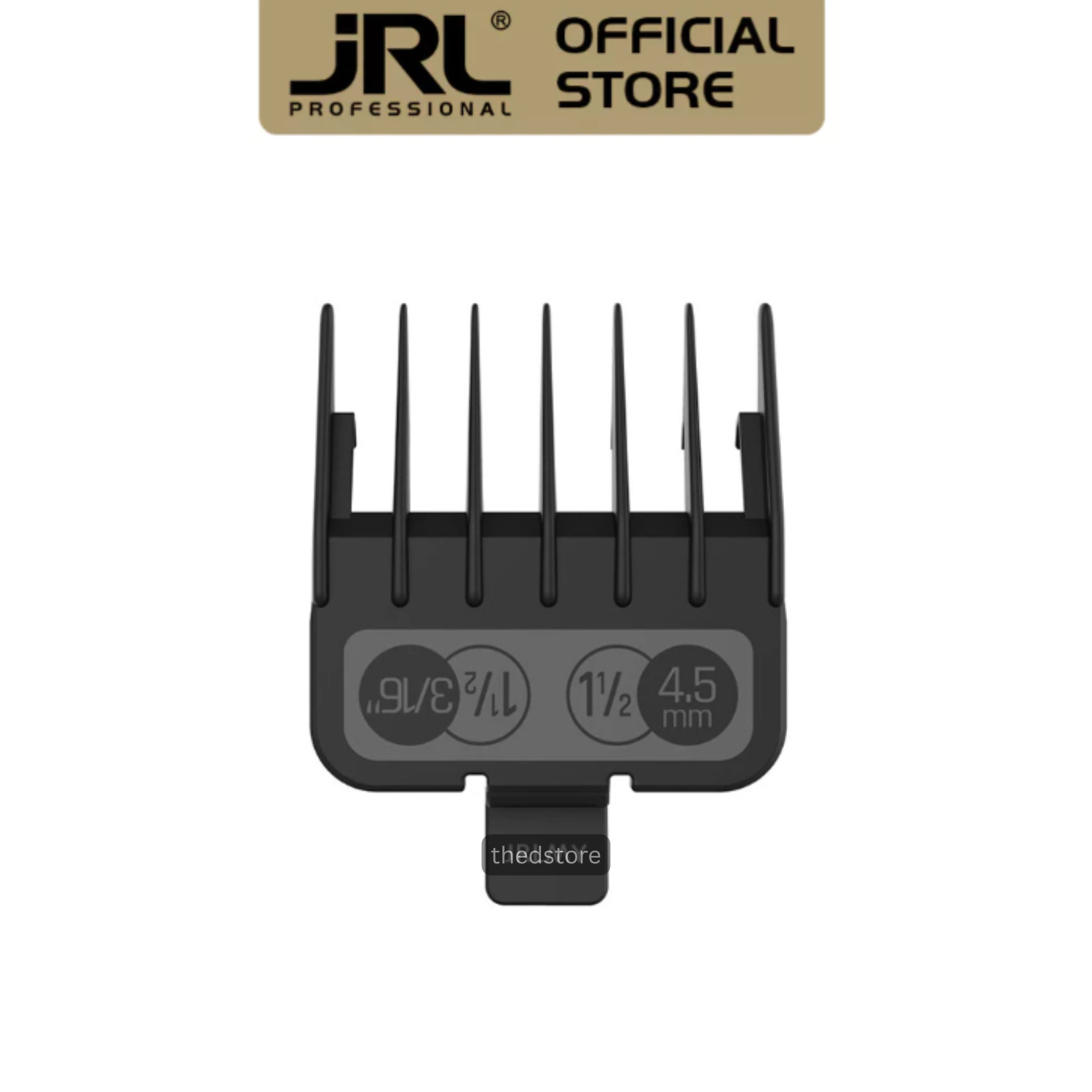 JRL Clipper Guards Set – 6 Premium Guide Combs for Hair Clippers (1.5mm to 13mm)