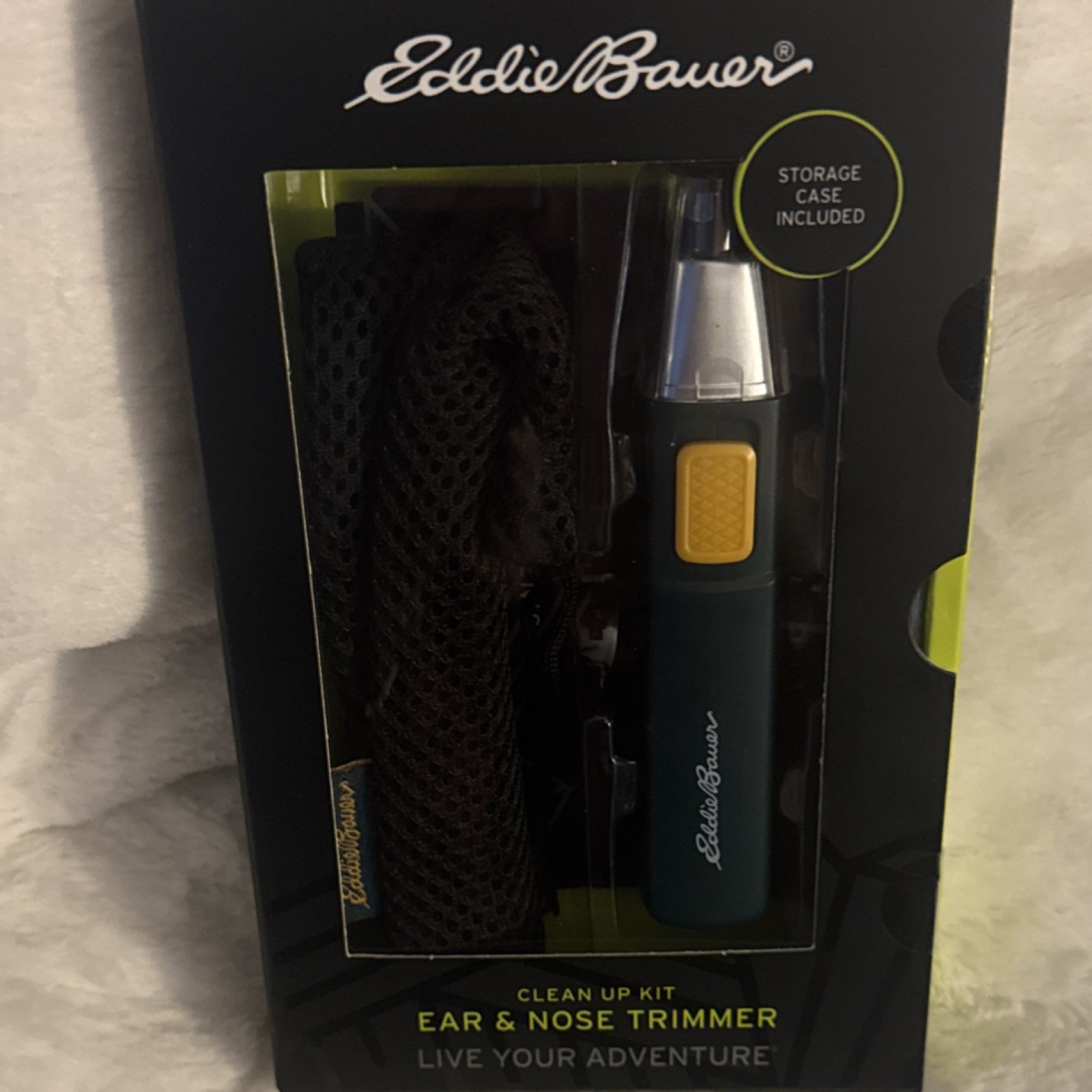 Eddie Bauer Ear & Nose Trimmer Battery Powered Unisex Comes With Storage Case