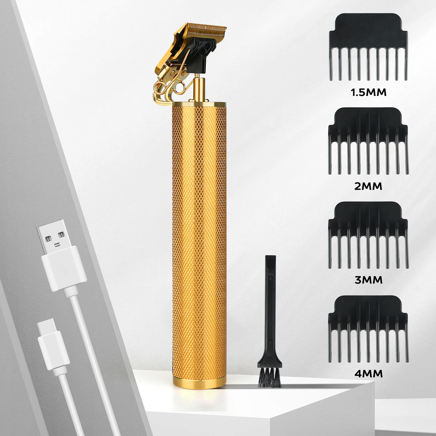 Professional Cordless Hair Clippers Trimmer Cutting Beard Shaving Machine USA