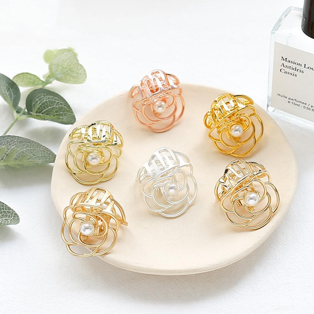 JINBUYAO 10pcs 1 Count (Pack of 10), white, gold, silver, rose black