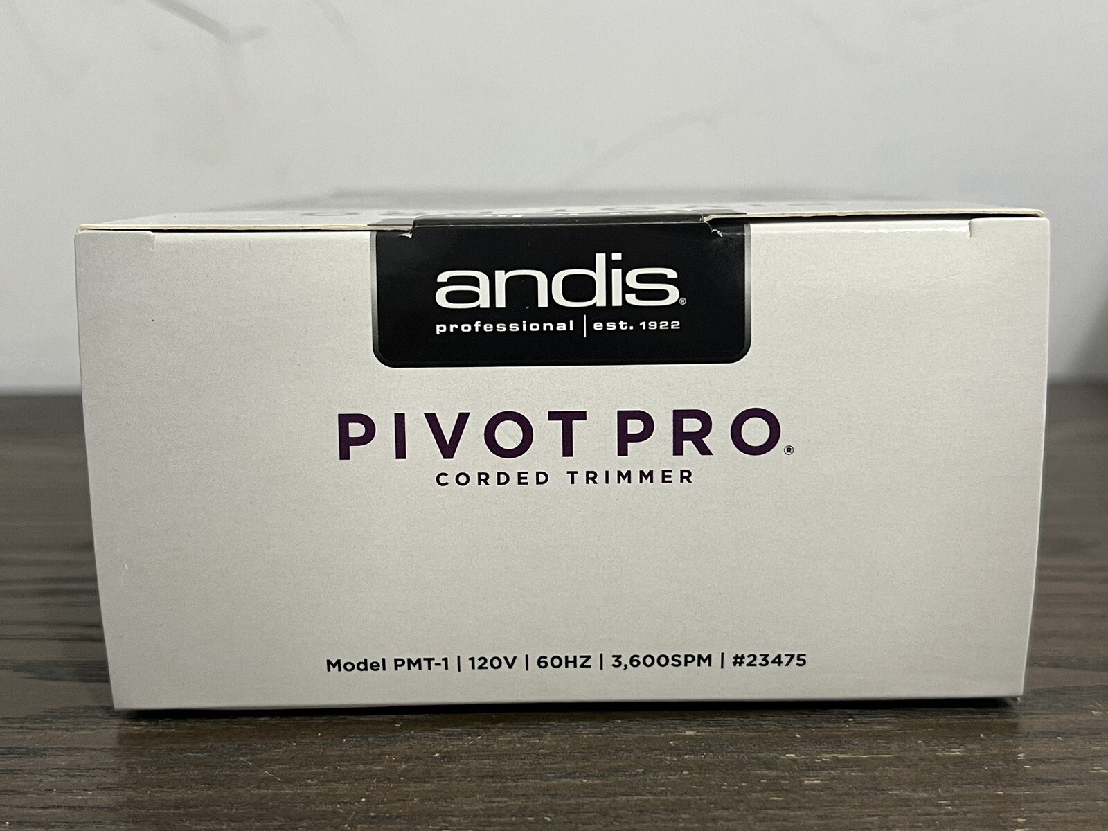 andis Pivot Pro Corded T-Blade Trimmer #23475 **NEW IN BOX**