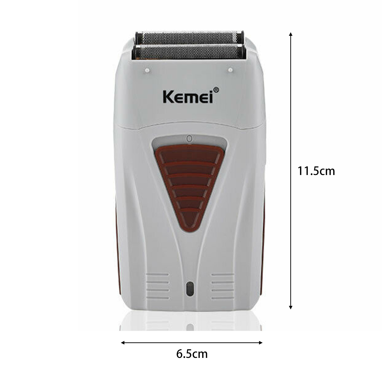 Bald Hair Clipper Trimmer Kemei Electric Head Blade Men’s Dual Foil Shaver Blade