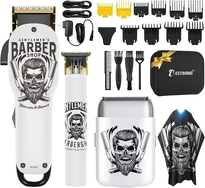 PRO Máquinas Profesionales Para Cortar Cabello Maquina Cortadora De Pelo Set MEN