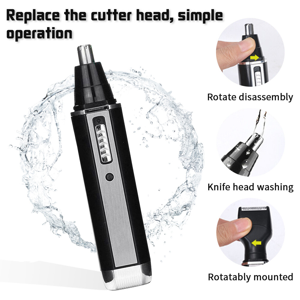 Kemei 4IN1 Beard Trimmer Nose Eyebrow Hair Clippers Shaver Set for Men KM-6630